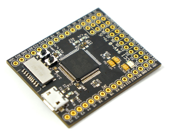 MicroPython Microcontroller board available with and without header pins