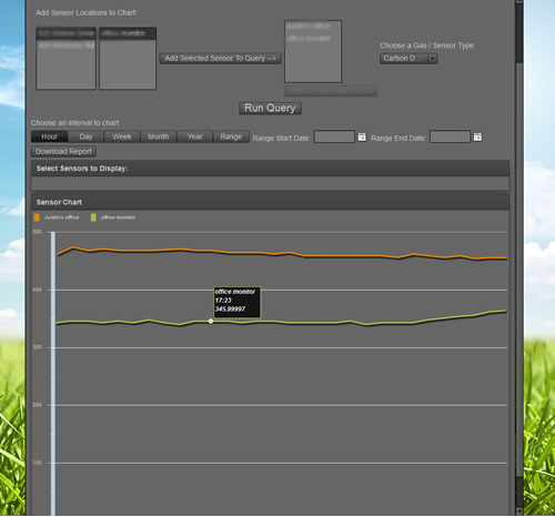 Screenshots - Multi Sensor Charting